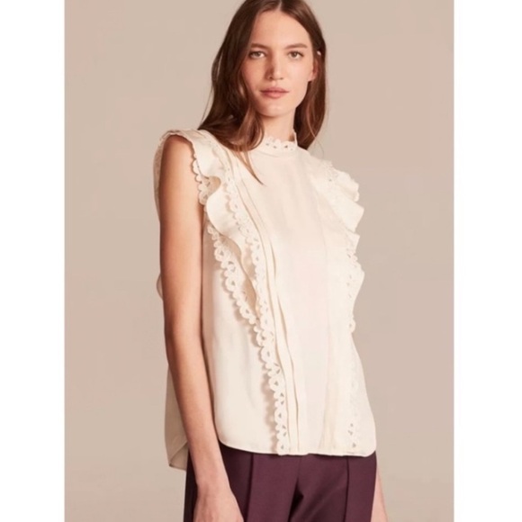 Rebecca Taylor Embroidered Blouse. - Picture 1 of 7